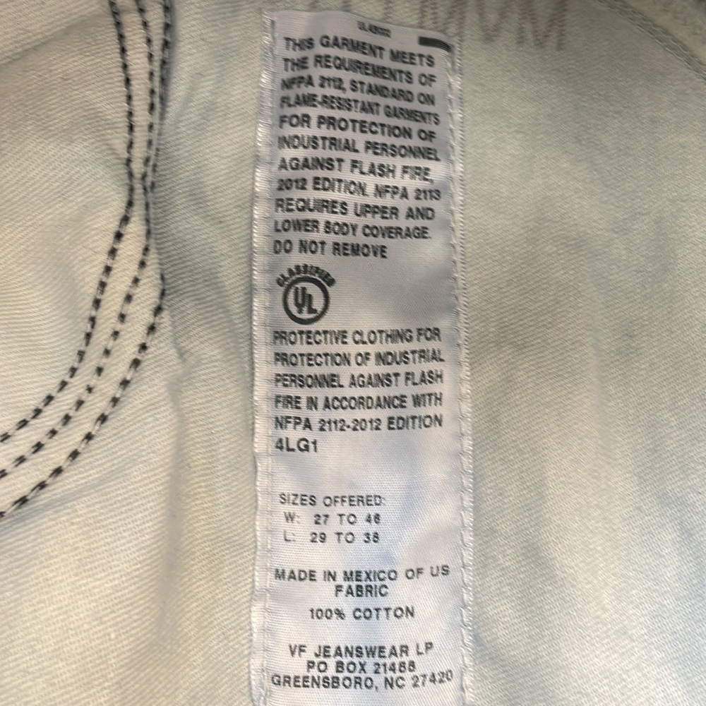 WRANGLER FR 13MWZ JEANS - Picture 8 of 9